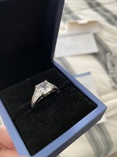 White sapphire ring for sale  Franklin