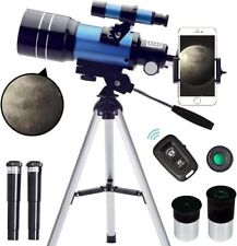 Telescópios refrator portáteis ToyerBee abertura 70mm (15X-150X) - arranhão e dente comprar usado  Enviando para Brazil