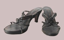 Strenesse leder clogs gebraucht kaufen  Seeheim-Jugenheim