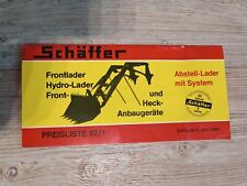 Prospekt schäffer frontlader gebraucht kaufen  Spraitbach