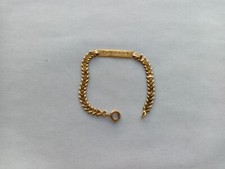 Gourmette bracelet carats d'occasion  Avon