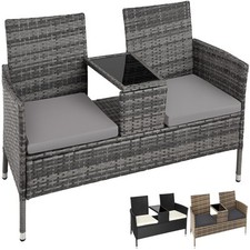 Panca giardino polyrattan usato  Campolongo Tapogliano