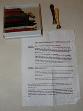 Vtg wax seal for sale  Colorado Springs