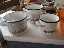 Pentole smaltate vintage usato  Nereto