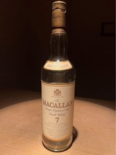Macallan 7 anos garrafa vazia Macallan garrafa vazia rara Macallan comprar usado  Enviando para Brazil
