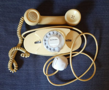 Telefono vintage giallo usato  Porto Cesareo