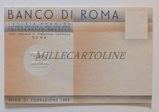 Banco roma cartoncino usato  Roma