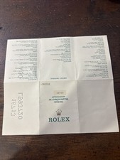 Rolex attestation usato  Milano