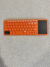 Teclado laranja sem fio Kano apenas com touch pad KC-KBR101 sem dongle comprar usado  Enviando para Brazil