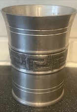 Vintage pewter tumbler for sale  NORTH SHIELDS