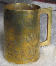 Wwii brass tankard for sale  BISHOP'S STORTFORD