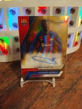 Ousmane Dembele /50 Gold Auto Topps Chrome FC Barcelona - Frankreich - PSG - Par comprar usado  Enviando para Brazil