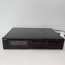 Ecualizador gráfico SONY SEQ-910 analizador de espectro de 9 bandas audio probado y funcionando segunda mano  Embacar hacia Mexico