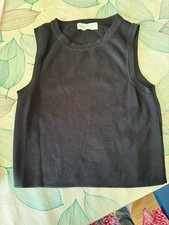 Black primark vest. for sale  AXMINSTER