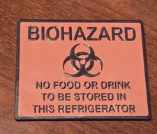 Funny biohazard magnet for sale  Holiday