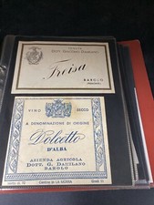 Etichette vino pubblicitarie usato  Italia