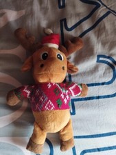 Peluche renne noël d'occasion  Luneray