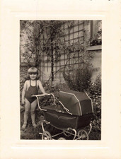 Ancienne photographie fillette d'occasion  Nogent-sur-Marne