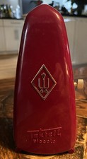 Usado, Vintage pequeno TAKTELL Piccolo Music METRÔNOMO Burgandy 6 pol. comprar usado  Enviando para Brazil