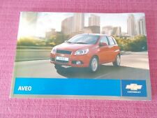Chevrolet aveo owners for sale  SHERINGHAM