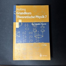 Nolting wolfgang grundkurs gebraucht kaufen  Mutterstadt
