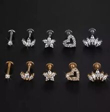 Crystal tragus helix for sale  MANCHESTER