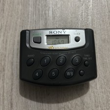 Sony Walkman SRF-M37V Rádio Portátil AM/FM Banda Meteorológica com Clipe de Cinto TESTADO comprar usado  Enviando para Brazil