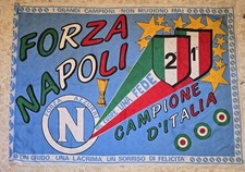 Bandiera calcio napoli usato  Italia