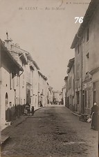 Cpa cluny rue d'occasion  Bollène