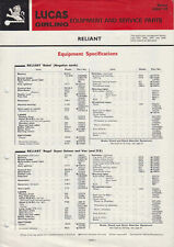 Reliant regal rebel for sale  BATLEY