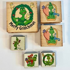 Vintage grinch rubber d'occasion  Expédié en Belgium