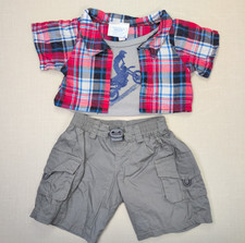 Build bear plaid for sale  PUDSEY