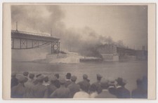 Używany, Warschau, Zerstörte Poniatowski-Brücke im 1. Weltkrieg (Warszawa, Polen, WW1) na sprzedaż  Wysyłka do Poland