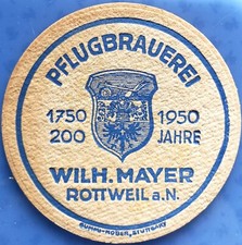Alter bierdeckel pflugbrauerei gebraucht kaufen  Balingen