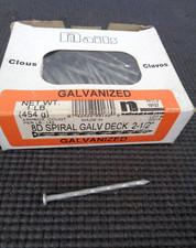 Spiral shank galvanized for sale  Norwich