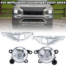 Usado, Lâmpadas de farol de neblina frontal de LED para 2022-2024 Mitsubishi Outlander com tampa de fivela 4 peças comprar usado  Enviando para Brazil