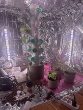 Hydroponic Tower 5-Tier Pflanzenanbausystem für Gemüse, Kräuter, Früchte comprar usado Hydroponic Tower 5-Tier Pflanzenanbausystem für Gemüse, Kräuter, Früchte comprar usado  Enviando para Brazil