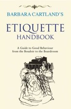 Barbara cartland etiquette for sale  UK