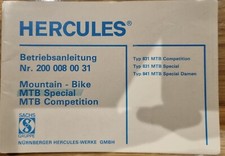 Betriebsanleitung hercules fah gebraucht kaufen  Rheinmünster