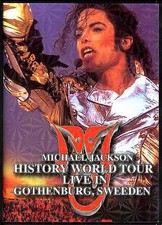 MICHAEL JACKSON [DVD] HISTORY WORLD TOUR LIVE IN GOTHENBURG, SWEEDEN [PAL], usado comprar usado  Enviando para Brazil