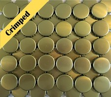 100 crimped gold for sale  Sterling
