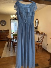 Elegant blue lace for sale  Madison