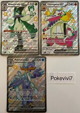 x3 Cartes Pokémon JUMBO MIASCARADE / FLÂMIGATOR / PALMAVAL EX FA EV4.5 PROMO FR comprar usado  Enviando para Brazil