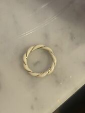 Ring weiß creme gebraucht kaufen  Passau