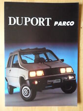 Duport parco orig d'occasion  Expédié en Belgium