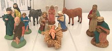 Crèche années plâtre d'occasion  Dunkerque-