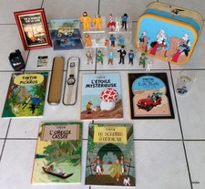 Lot tintin figurine d'occasion  Villefranche-de-Rouergue