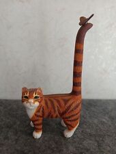 Vintage statuetta tabby usato  Spedire a Italy