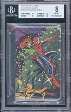 1994 Mighty Marvel Heroes GTS cartões telefônicos férias SPIDER-MAN BGS 8 quase perfeito-perfeito Pop 1 comprar usado  Enviando para Brazil
