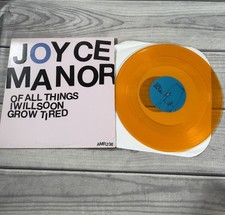 JOYCE MANOR Of All Things I Will Soon Grow Tired Vinyl LP Record comprar usado  Enviando para Brazil